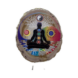 Natural Agate Slice with Print #3