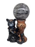 Pagan Cat Sphere Stand 8.6cm