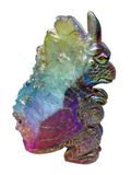Aura Quartz Cluster Dragon # 401