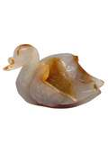 Agate Geode Duck #394