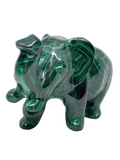 Malachite Elephant #443