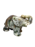 Moss Agate Elephant #296 - 7.5cm