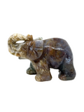 Moss Agate Elephant #296 - 7.5cm