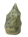 Dendritic Green Opal Flame #368 - 9.5cm