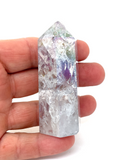 Angel Aura Crackle Quartz Generator Point #103 - 7.1cm