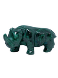 Malachite Rhino #444