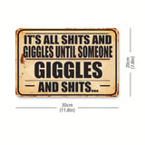 "Giggles and Shits" Sign
