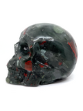 African Bloodstone Skull #118 - 9.5cm