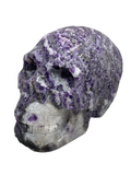Purple Sphalerite Skull #373