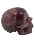 Strawberry Quartz Skull #389