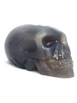 Agate Geode Alien Skull #432
