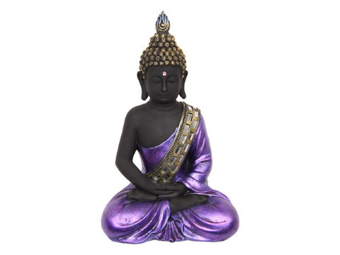 Buddha in Royal Purple Robe 29cm