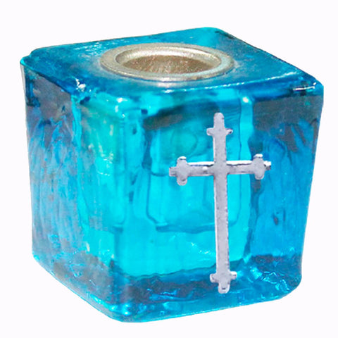 Cross Wish Candle Holder