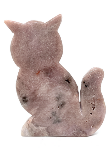 Pink Amethyst Cat #467