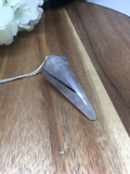 Tourmalinated Quartz Pendulum # 469