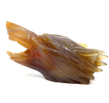 Agate Geode Wolf #500