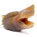 Agate Geode Wolf #500