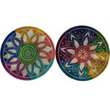 Soapstone Multi-Colour Incense Holder 7.5cm