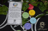 Elemental Tea Light Candles Set - Lyllith Dragonheart