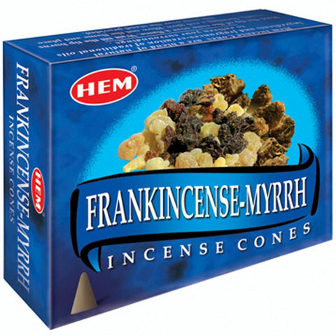 HEM Frankincense-Myrrh Incense Cones