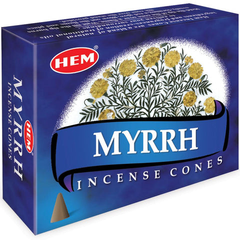 HEM Myrrh Incense Cones