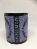 Black Ceramic Goddess Mug