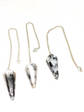 Rainbow Moonstone Faceted Pendulum