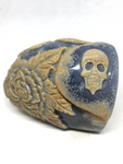 Geode Agate Cave with Carvings #398