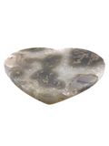 Agate Heart Slice #184 - 13.8cm