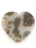 Agate Heart Slice #184 - 13.8cm