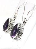 Amethyst Sterling Silver Earrings