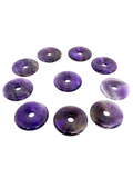 Amethyst Donut Pendant - 3cm