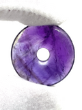 Amethyst Donut Pendant - 3cm