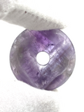 Amethyst Donut Pendant - 3cm