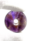 Amethyst Donut Pendant - 3cm