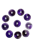 Amethyst Donut Pendant - 3cm