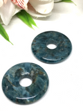 Apatite Donut Pendant - 30mm