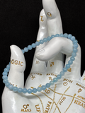 Aquamarine Bracelet - 4mm