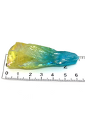 Yellow / Blue Aura Quartz Rough Points