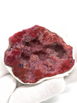 Red Aura Quartz Geode #244