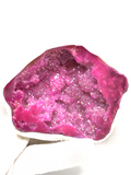 Pink Aura Quartz Geode #248