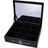 Black & White Spirit Board Jewellery Box - 25cm
