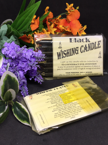 Wishing Candle - Black