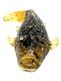 Black Obsidian Fish #10