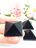 Blue Goldstone Pyramid