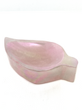 Aura Rose Quartz Leaf Bowl #160