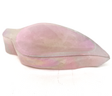 Aura Rose Quartz Leaf Bowl #160
