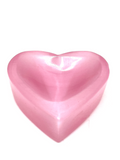Pink Cats Eye Heart Bowl #161