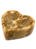 Yellow Jade Heart Bowl #461
