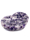 Chevron Amethyst Heart Bowl #462